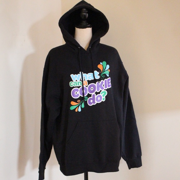 Jerzees, Girl Scout "What can a Cookie Do?" hoodie sweatshirt - Picture 1 of 5